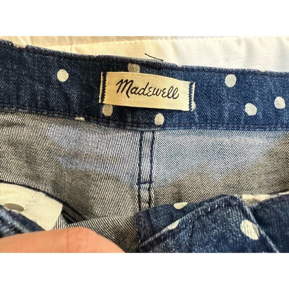 Madewell Cropped Jeans with Dot Pattern - Picture 7 of 9